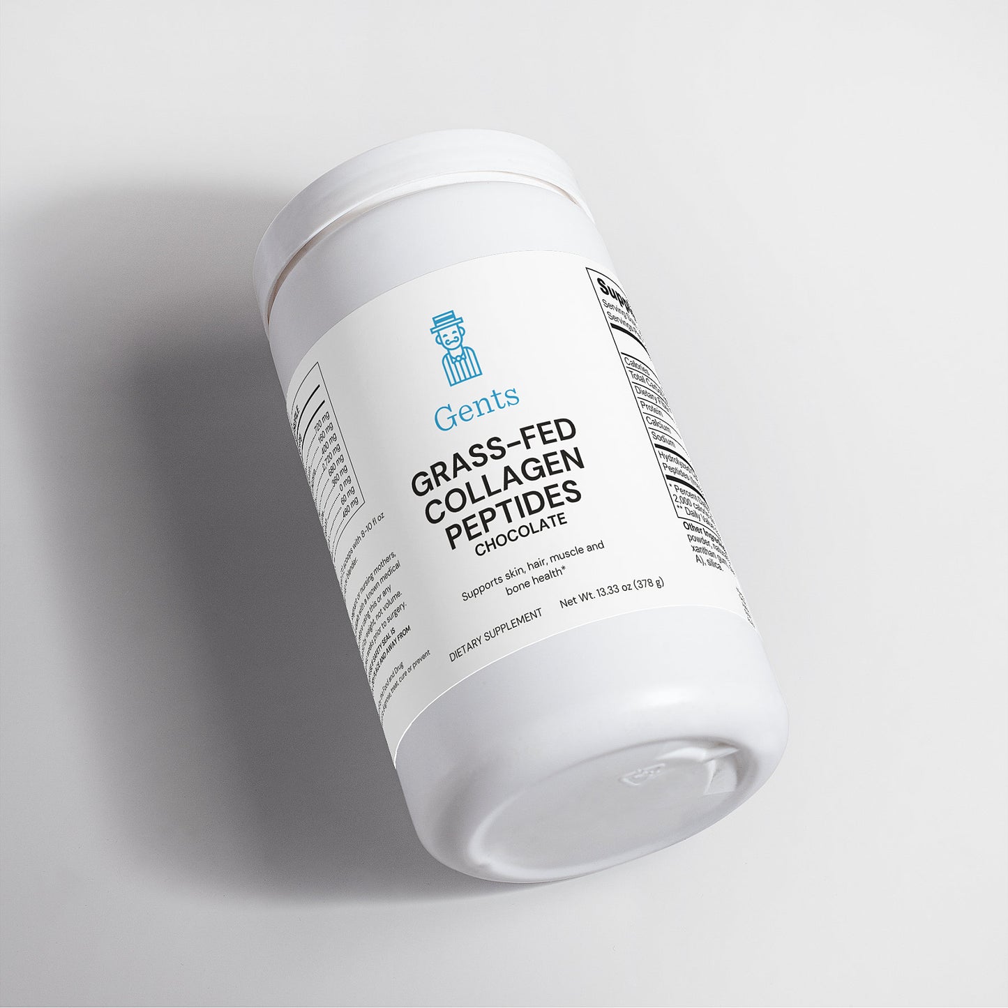 Grass-Fed Collagen Peptides Powder (Chocolate)