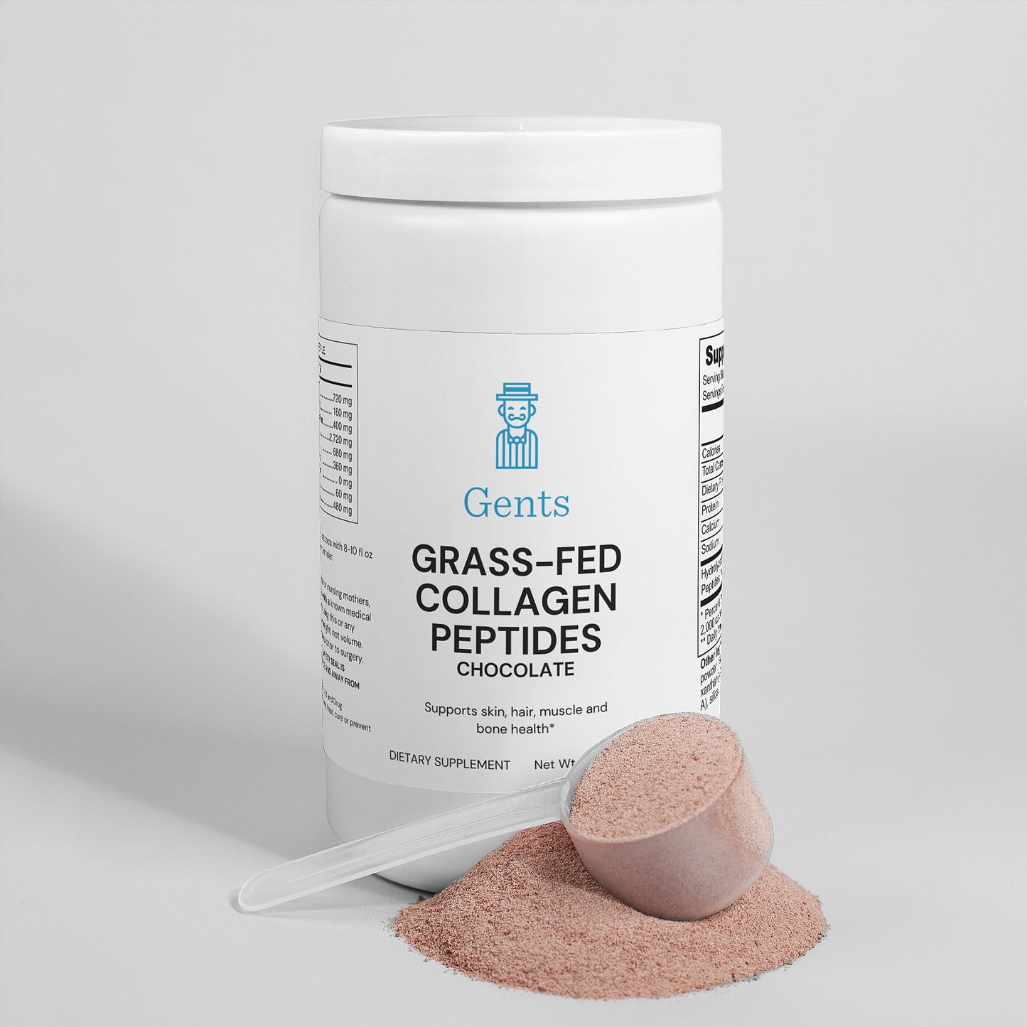 Grass-Fed Collagen Peptides Powder (Chocolate)